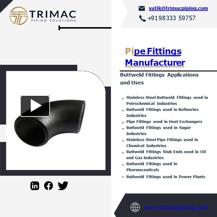 PPT Pipe FittingsPipe Fittings ElbowPipe Fitting TeePipe Fitting