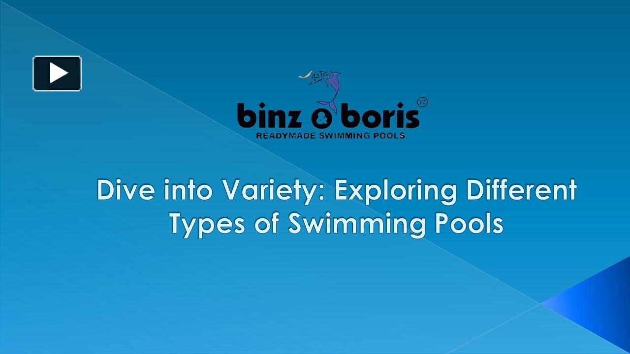 PPT Dive into Variety Exploring Different Types of Swimming Pools