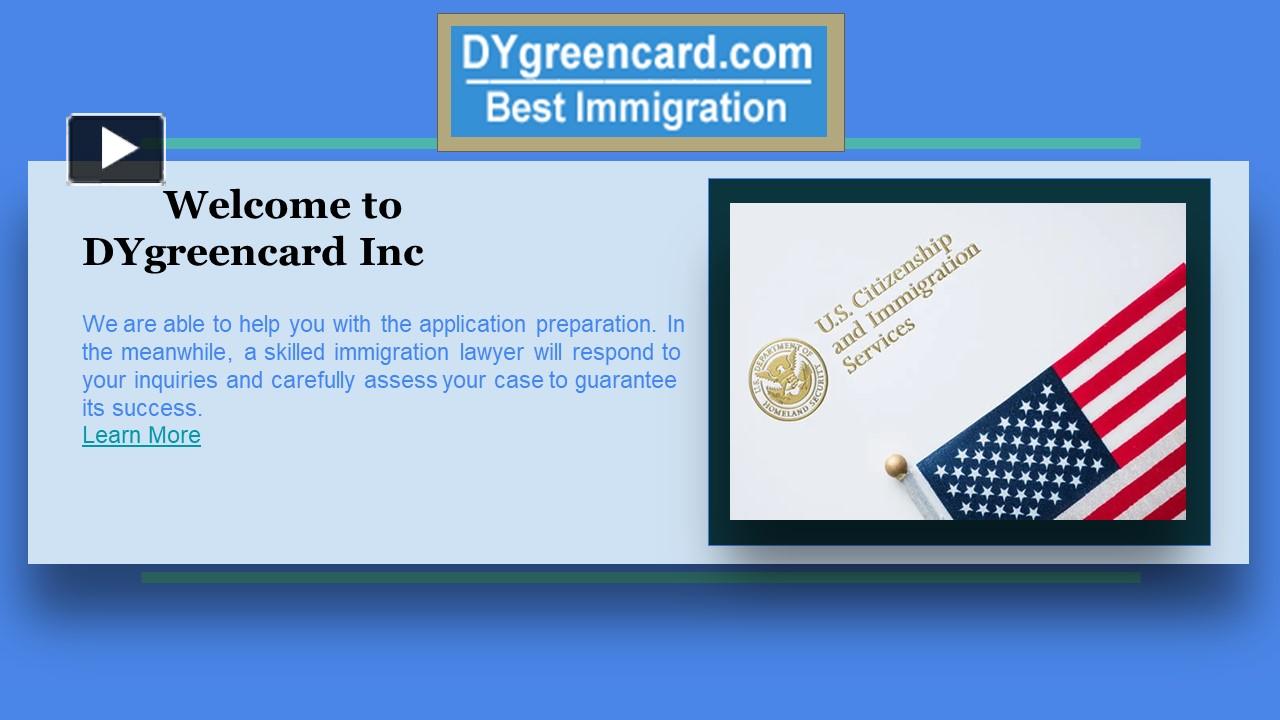 PPT Find out the Status of Your USCIS Case DYgreencard Inc