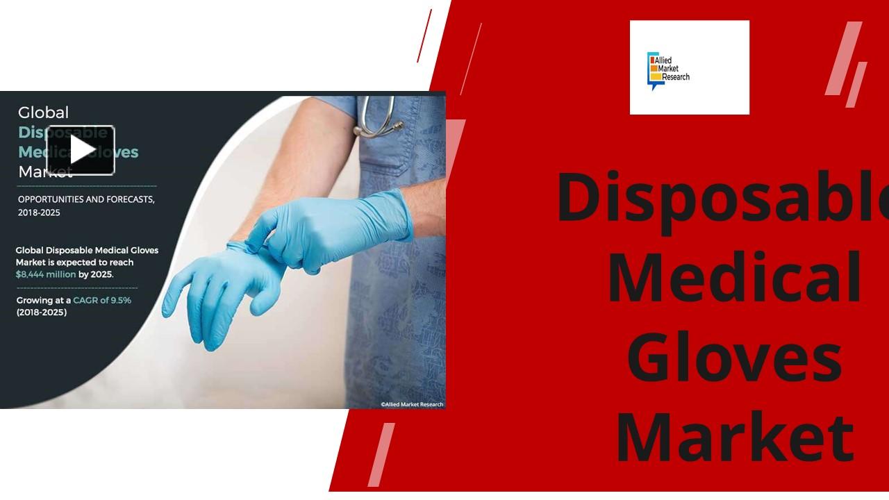 PPT Disposable Medical Gloves Market PowerPoint presentation free