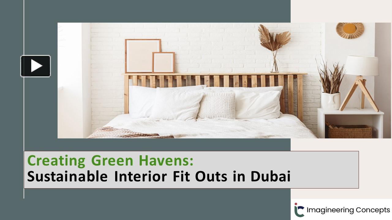 PPT Creating Green Havens Sustainable Interior Fit Outs in Dubai
