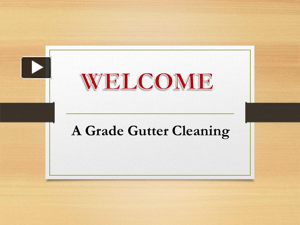 PPT Commercial Gutter Cleaning in Greensborough PowerPoint