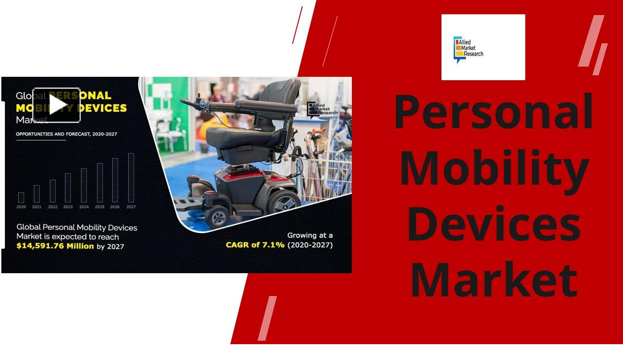 PPT Personal Mobility Devices Market PowerPoint presentation free