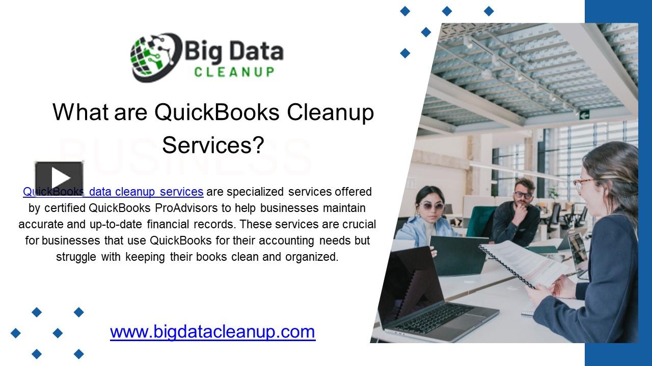 PPT StepbyStep Guide Cleaning Up QuickBooks Data on Desktop PowerPoint presentation free