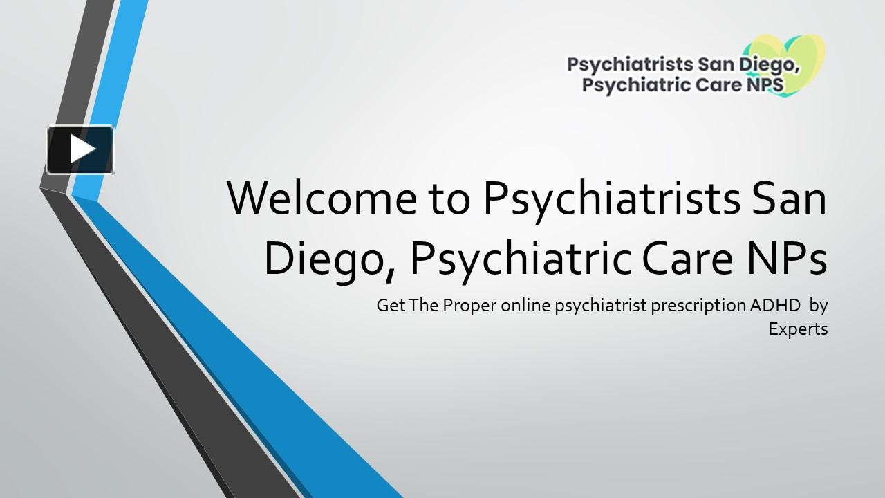 PPT The Best Online Psychiatrist Prescription ADHD PowerPoint