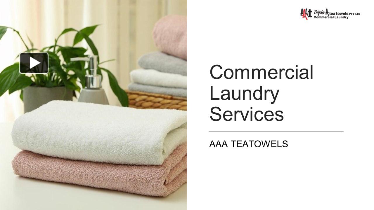 PPT Commercial Laundry Service Melbourne PowerPoint presentation