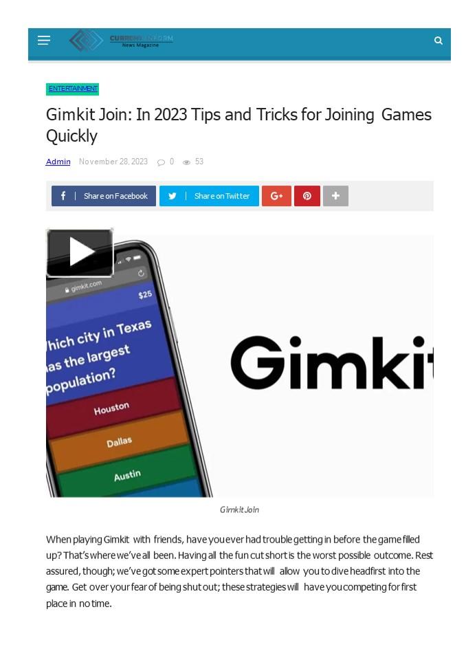 PPT Gimkit Join In 2023 Tips and Tricks for Joining Games Quickly(02)