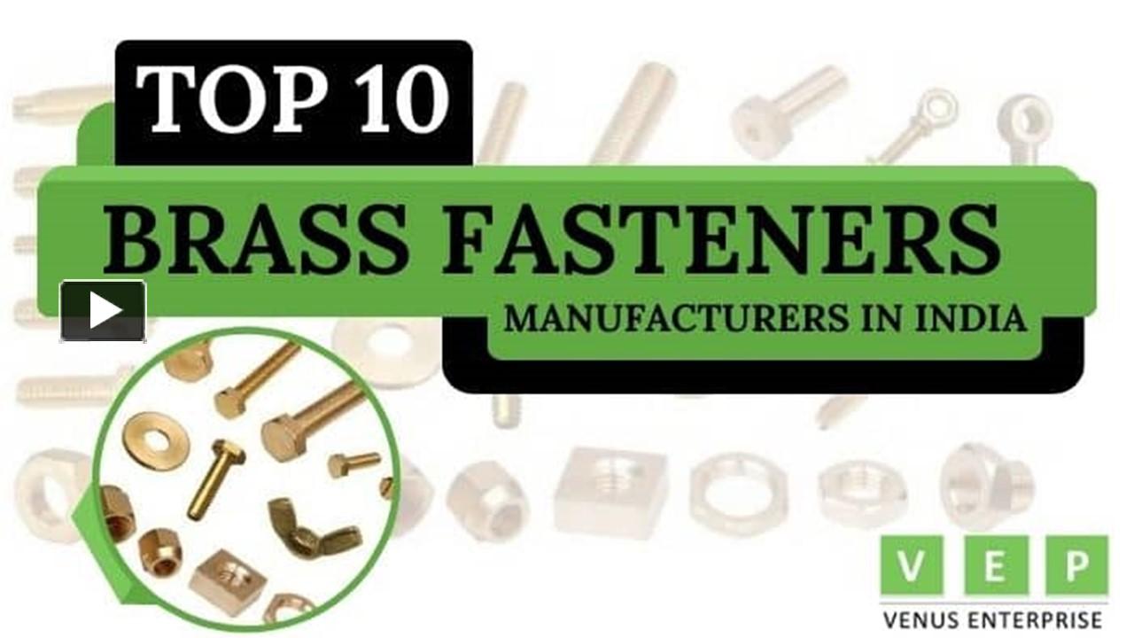 PPT Top 10 Brass Fasteners Manufacturers in India PowerPoint