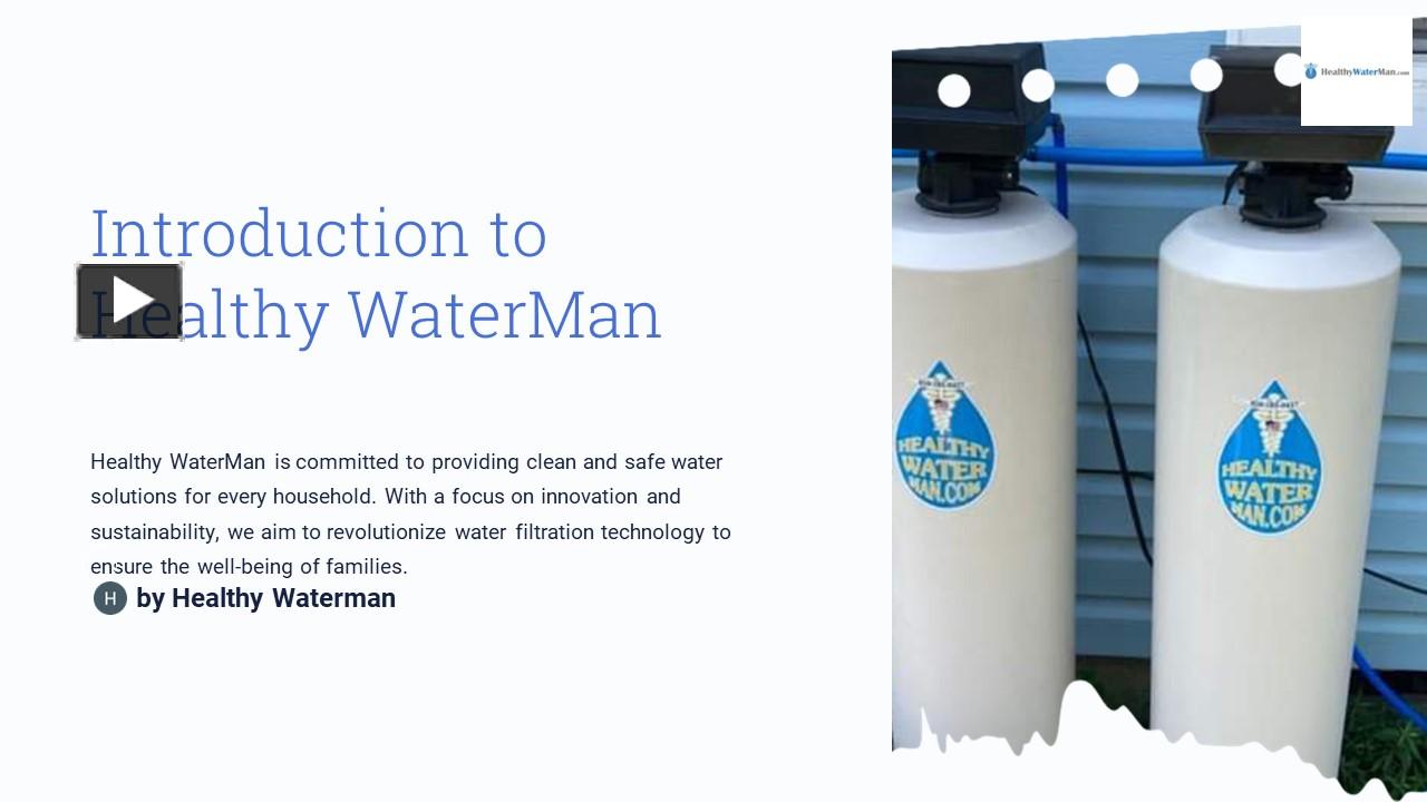 PPT Best Whole Home Water Filtration System for Clean & Pure Water