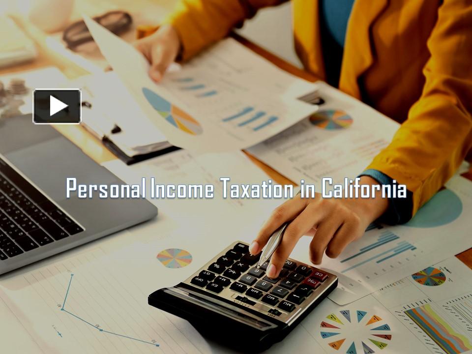 PPT Personal Taxation in California PowerPoint presentation