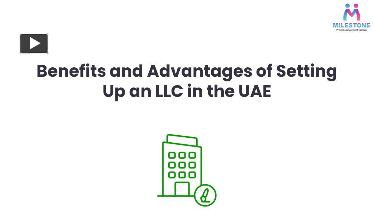 PPT Benefits and Advantages of Setting Up an LLC in the UAE