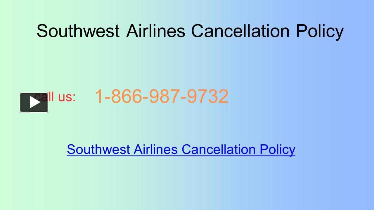 PPT Southwest Airlines live Person PowerPoint presentation free to