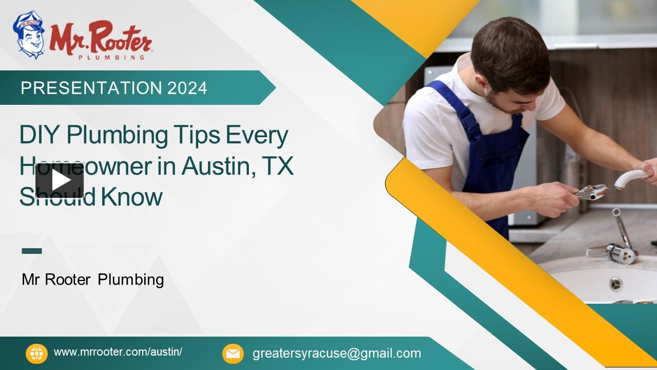 PPT DIY Plumbing Tips Every Homeowner in Austin, TX Should Know
