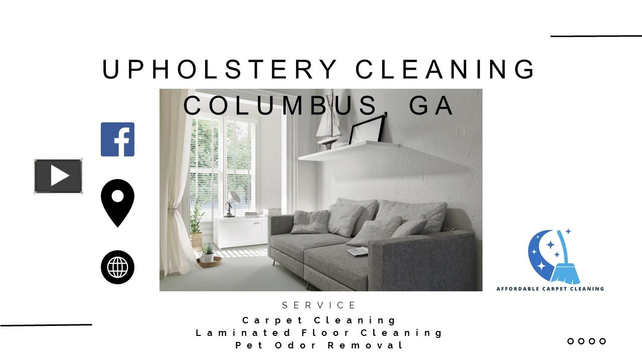 PPT Upholstery Cleaning Columbus, GA PowerPoint presentation free