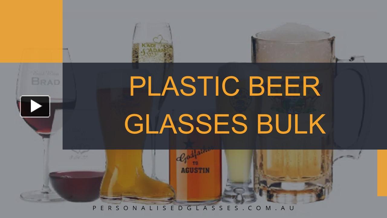 PPT Plastic Beer Glasses Bulk The economical choice PowerPoint