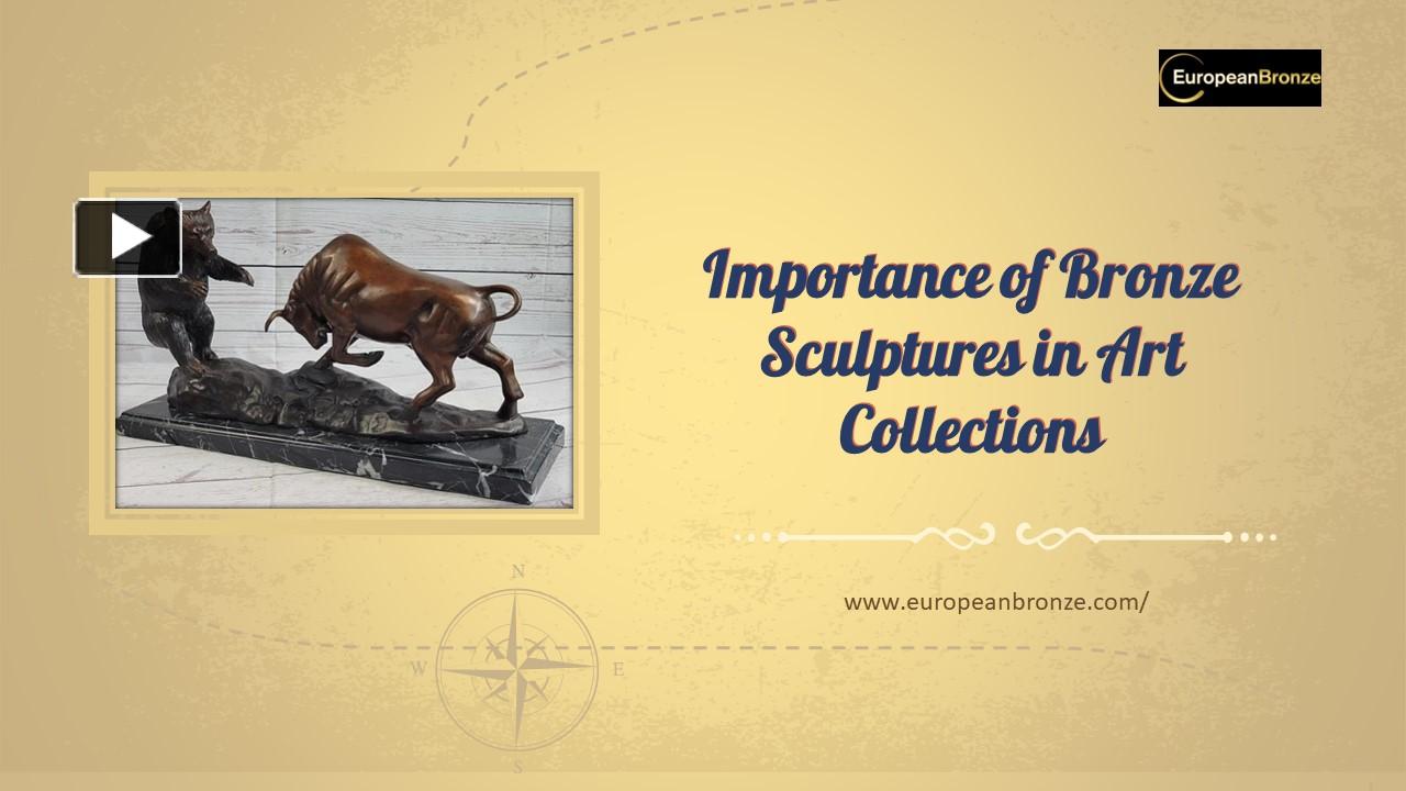 PPT Importance of Bronze Sculptures in Art Collections PowerPoint