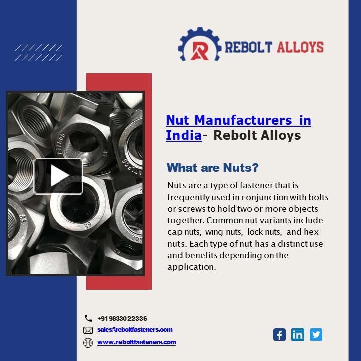 PPT Stainless steel fastener manufacturers in mumbai Rebolt Alloys