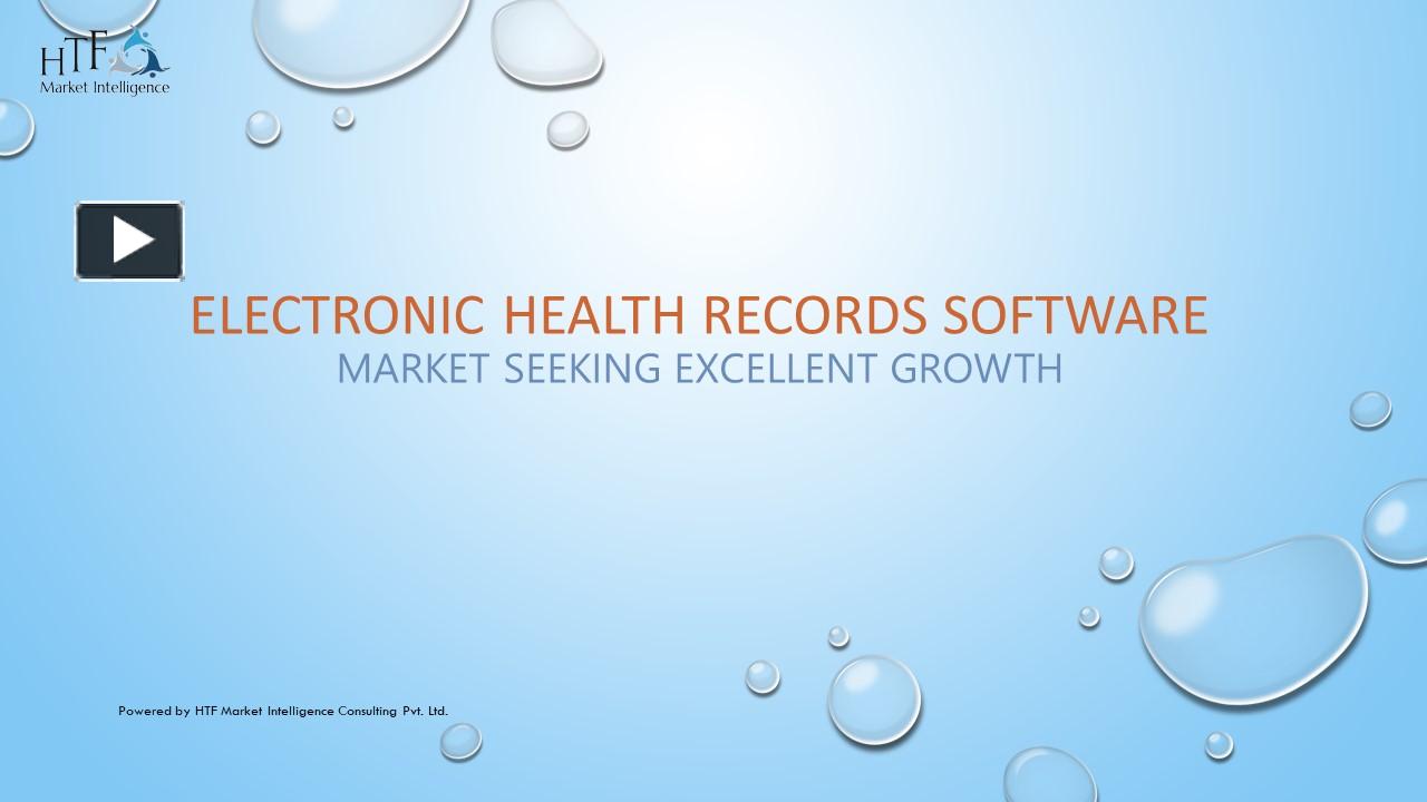 PPT Electronic Health Records Software PowerPoint presentation free