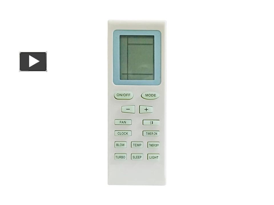 PPT Air Conditioner remotes for Original Voltas AC Remote Control (1