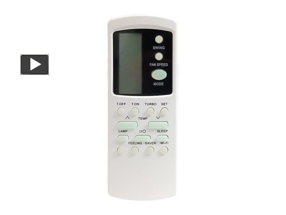 PPT Air Conditioner remotes for Original Voltas AC Remote Control (5
