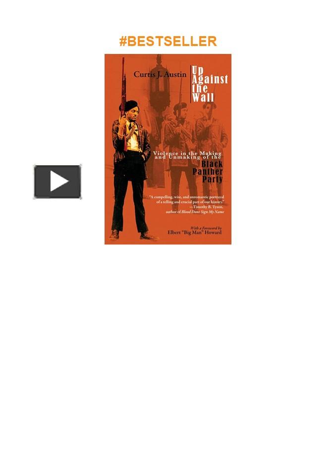 PPT ️PDF⚡️ Up Against the Wall Violence in the Making and Unmaking