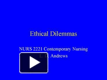 ethical-dilemma-ppt