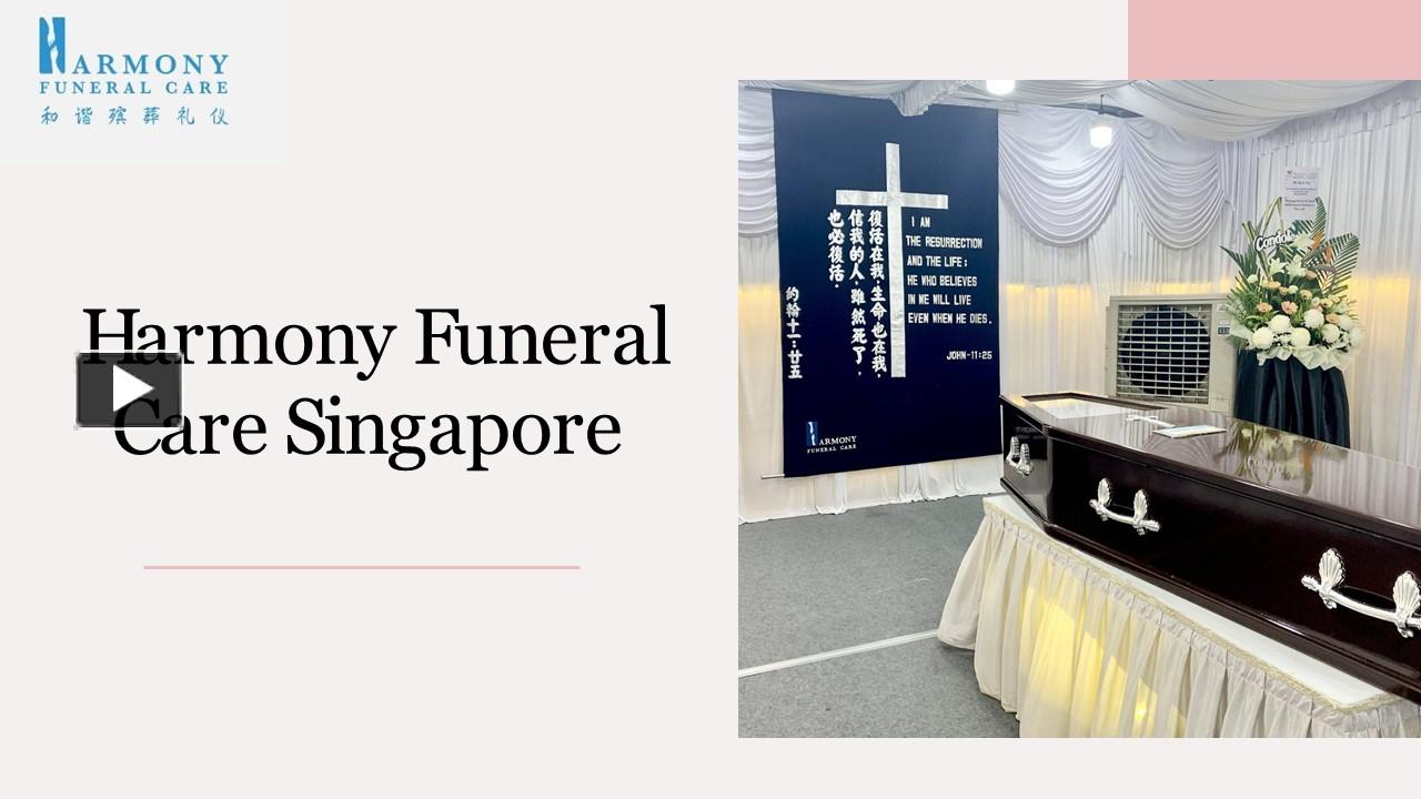 PPT Harmony Funeral Care Your Trusted Partner in Funeral