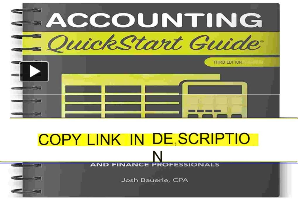 PPT PDF_ Accounting QuickStart Guide The Simplified Beginner's Guide