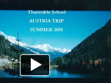 PPT Thurstable School PowerPoint presentation free to view id