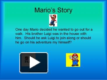 Super mario powerpoint template free