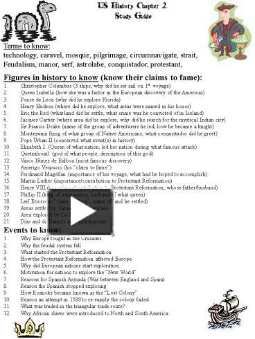 US History Chapter 2 presentation | free to view