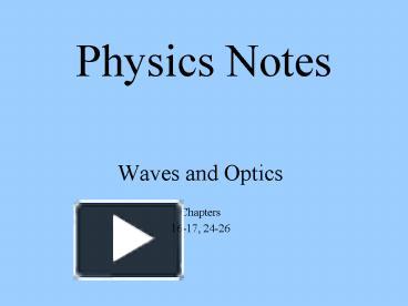 physics-notes-ppt