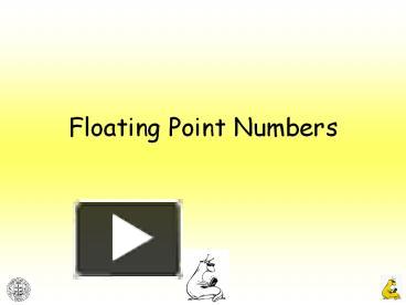 PPT – Floating Point Numbers PowerPoint presentation | free to view ...