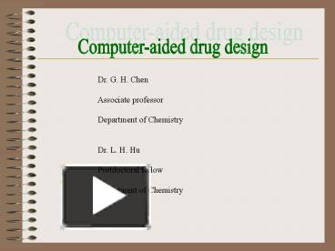 PPT – Dr. G. H. Chen PowerPoint presentation | free to view - id ...