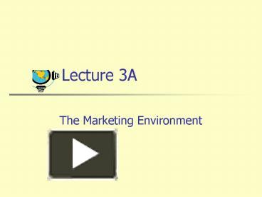 PPT – Lecture 3A PowerPoint presentation | free to view - id: 115c68-NDZlO