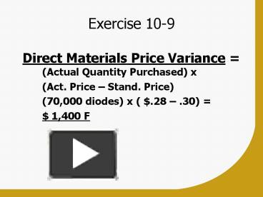 PPT – Exercise 109 PowerPoint presentation | free to view - id: 119940 ...