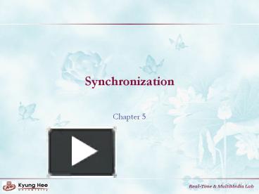 PPT – Synchronization PowerPoint presentation | free to download - id ...