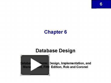 Database Design presentation | free to view