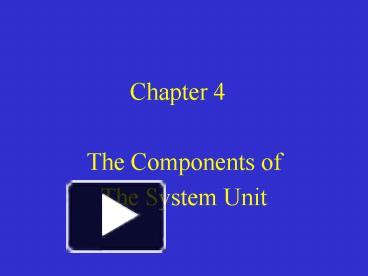 PPT – The Components of PowerPoint presentation | free to view - id ...