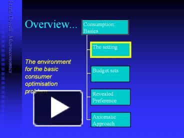 PPT – Overview... PowerPoint presentation | free to view - id: 12cf57-MjYyZ
