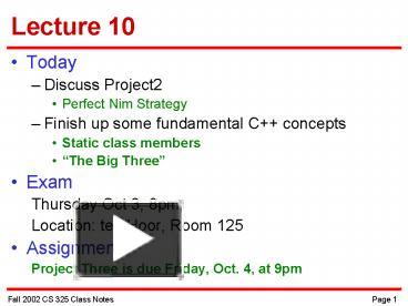 PPT – Today PowerPoint presentation | free to view - id: 13fc1c-MWJkN
