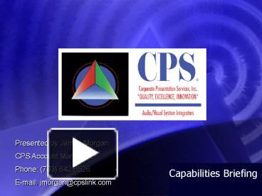 PPT – CPS PowerPoint presentation | free to view - id: 15152a-MWYwM
