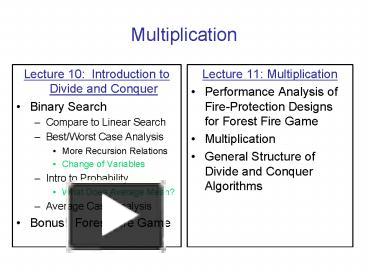 Multiplication presentation | free to view