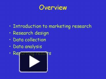 PPT – Overview PowerPoint presentation | free to download - id: 15ad20 ...