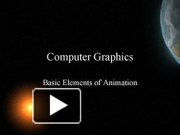 PPT – Computer Graphics PowerPoint presentation | free to view - id ...