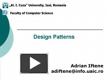 PPT – Design Patterns PowerPoint presentation | free to view - id ...