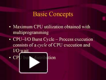 Basic Concepts presentation | free to view