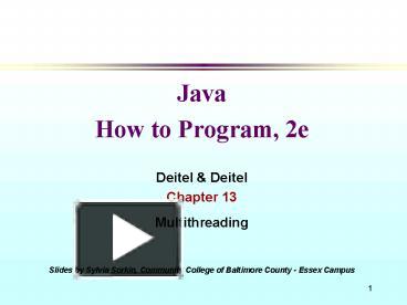 PPT – Java PowerPoint presentation | free to view - id: 17e1f9-ZDc1Z