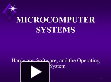 PPT – MICROCOMPUTER PowerPoint presentation | free to view - id: 18a1d ...
