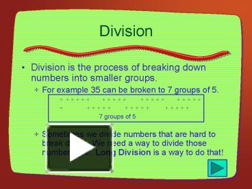 Division presentation | free to view